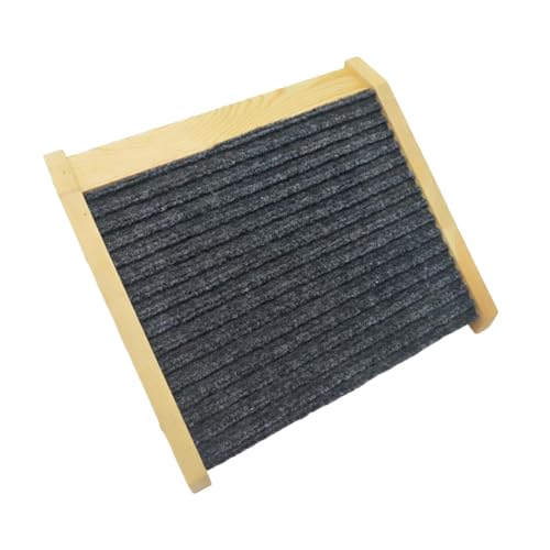 Hunderampe aus Holz, Kletterhilfe, Katzentreppe, rutschfest, niedrig abgewinkelt, für Innensofa, Auto, Bett, LKW Hunderampe aus Holz, Kletterhilfe, Katzentreppe, rutschfest, niedrig abgewinkelt, für Innensofa, Auto, Bett, LKW von PawwJoy