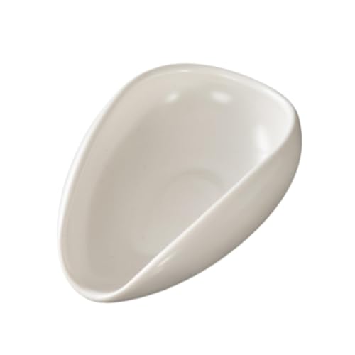 Kaffeebohnen-Messbecher und Löffel-Set, Keramik-Dosierwerkzeug für Zuhause und Café, 9,8 x 7,5 x 4 cm, Weiß von PawwJoy