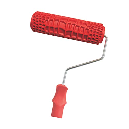Krokodilmuster Farbroller mit Griff für Wanddekoration, 7 Zoll Gummi Texturroller für DIY Malerei auf Wänden, Holz, Papieroberflächen Krokodilmuster Farbroller mit Griff für Wanddekoration, 7 Zoll Gummi Texturroller für DIY Malerei auf Wänden, Holz, Papieroberflächen von PawwJoy