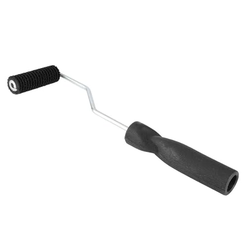 Laminierwalze aus Fiberglasharz, mit ergonomischem Griff zur Blasenentfernung in Badewanne, Dusche, Boot, Reparaturprojekte, Kopf 28 mm x 75 mm von PawwJoy