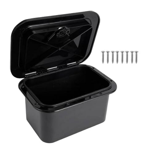Marine Deck Aufbewahrungsbox Boot stabil tragbar Organizer drehen zum Öffnen und Schließen Kunst Handwerk Werkzeugkoffer Angelausrüstung Box von PawwJoy