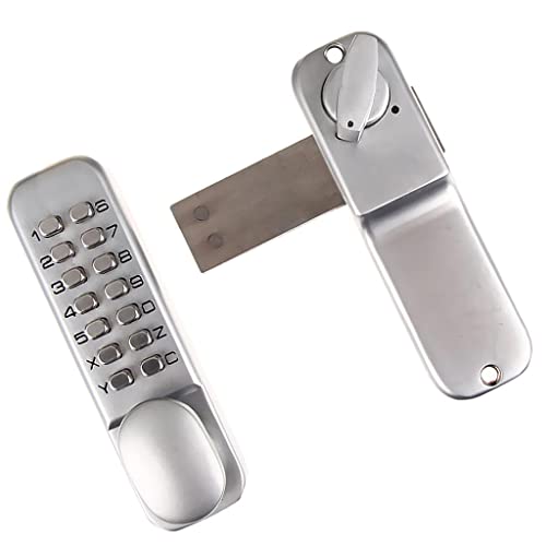 OS25A Mechanisches Passwort-Türschloss, Zinklegierung, schlüsselloser Einstieg mit Anti-Lock-Funktion für Innentüren aus Stahl, 35–55 mm Dicke, einfache Installation von PawwJoy