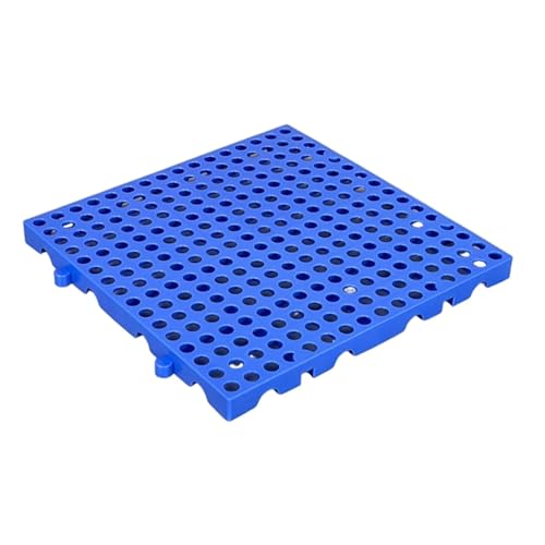 PP-Palette, wasserdichtes Pad, nestbare Belüftungs-Bodenpalette für Kellerlagerung, Innenplattform, schneidbares Gitter-Design, Feuchtigkeitsschutz, L von PawwJoy