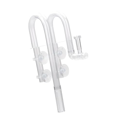 PawwJoy Aquarium-Lilien-Rohr-Set mit Saugnäpfen für Wasserpflanzentank, Filter, Einlassauslass, Öloberflächenskimmer, einfache Installation, 16 mm, transparent PawwJoy Aquarium-Lilien-Rohr-Set mit Saugnäpfen für Wasserpflanzentank, Filter, Einlassauslass, Öloberflächenskimmer, einfache Installation, 16 mm, transparent von PawwJoy