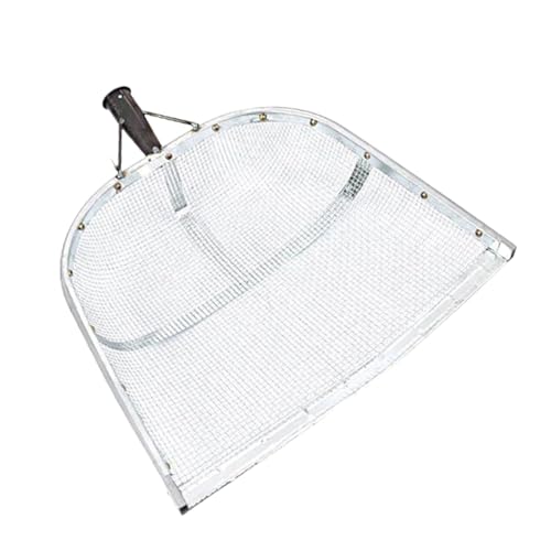 PawwJoy Auslaufender Bodenschaufelkopf, 47 x 32 cm, verzinktes Eisen, Gartensiebwerkzeug für Bauernhof, Erde, Kompost PawwJoy Auslaufender Bodenschaufelkopf, 47 x 32 cm, verzinktes Eisen, Gartensiebwerkzeug für Bauernhof, Erde, Kompost von PawwJoy