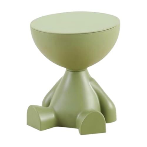 PawwJoy Creative Edge Beistelltisch mit Aufbewahrungsdeckel, moderner Nachttisch, kleiner Getränketisch für Wohnzimmer, Ecke, Büro, 37,1 x 37,1 x 40,9 cm, Grün PawwJoy Creative Edge Beistelltisch mit Aufbewahrungsdeckel, moderner Nachttisch, kleiner Getränketisch für Wohnzimmer, Ecke, Büro, 37,1 x 37,1 x 40,9 cm, Grün von PawwJoy