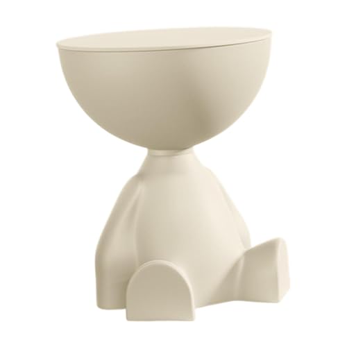 PawwJoy Creative Edge Beistelltisch mit Aufbewahrungsdeckel, moderner Nachttisch, kleiner Getränketisch für Wohnzimmer, Ecke, Büro, 37,1 x 37,1 x 40,9 cm, Weiß PawwJoy Creative Edge Beistelltisch mit Aufbewahrungsdeckel, moderner Nachttisch, kleiner Getränketisch für Wohnzimmer, Ecke, Büro, 37,1 x 37,1 x 40,9 cm, Weiß von PawwJoy