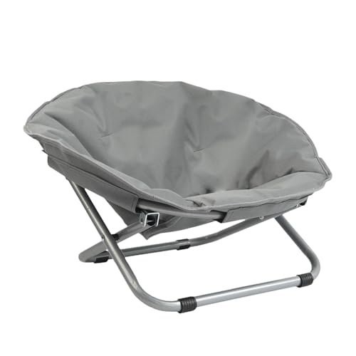 PawwJoy Erhöhtes Haustierbett, faltbar, bequem, Stuhl, Möbel, atmungsaktiv, tragbar, Metallständer, Sofa, Schlafen, Hochbett, stabil, gemütlich, Grau PawwJoy Erhöhtes Haustierbett, faltbar, bequem, Stuhl, Möbel, atmungsaktiv, tragbar, Metallständer, Sofa, Schlafen, Hochbett, stabil, gemütlich, Grau von PawwJoy