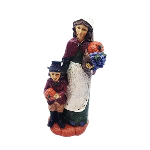 PawwJoy Figurenskulptur, Tischdekoration, Herbsternte, Dekoration, moderne Statue für Büro, Bücherregal, Kamin, Schreibtisch, Heimdekoration, 10 x 7 x 22,5 cm, Mutter PawwJoy Figurenskulptur, Tischdekoration, Herbsternte, Dekoration, moderne Statue für Büro, Bücherregal, Kamin, Schreibtisch, Heimdekoration, 10 x 7 x 22,5 cm, Mutter von PawwJoy
