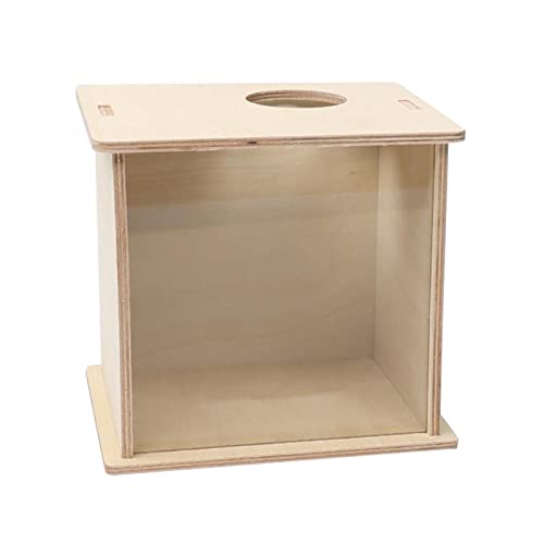 PawwJoy Hamster-Sandbadbox, Holzgrabbehälter mit Acryl-Frontplatte, 20 x 16 x 18 cm, für syrische Zwergrennmäuse, kleine Haustiere PawwJoy Hamster-Sandbadbox, Holzgrabbehälter mit Acryl-Frontplatte, 20 x 16 x 18 cm, für syrische Zwergrennmäuse, kleine Haustiere von PawwJoy