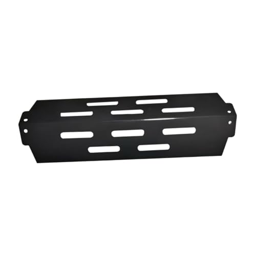 PawwJoy Heizplatte Wärmeabweiser Ersatz für II E ES 410 E410 S 410 E 440 S 440 Gasgrill Modelle 31,8 x 10,7 cm Edelstahl Schwarz von PawwJoy