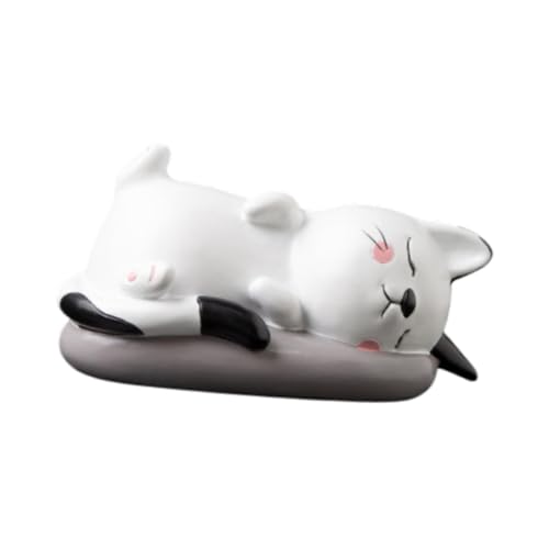 PawwJoy Katzenfigur, Mini-Action-Figuren, Cartoon-Sammelfigur, Miniatur-Tierstatue für Bücherregal, Wohnzimmer, Schreibtisch, Dekoration, 16,5 x 9,2 x 8,9 cm PawwJoy Katzenfigur, Mini-Action-Figuren, Cartoon-Sammelfigur, Miniatur-Tierstatue für Bücherregal, Wohnzimmer, Schreibtisch, Dekoration, 16,5 x 9,2 x 8,9 cm von PawwJoy