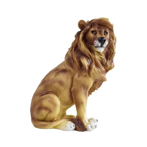 PawwJoy Kleine Löwenstatue, Skulptur, Heimdekoration, Basteln, moderne Dekoration, Ornament für Couchtisch, Büro, Wohnzimmer, Nachttisch, Braun PawwJoy Kleine Löwenstatue, Skulptur, Heimdekoration, Basteln, moderne Dekoration, Ornament für Couchtisch, Büro, Wohnzimmer, Nachttisch, Braun von PawwJoy