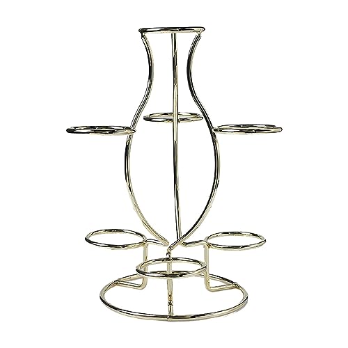 PawwJoy Kristallkugel-Präsentationsständer für 7 Kugeln, Metallkugel-Regal für Schreibtisch, Büro, Heimdekoration, Bastelkugel-Organizer - B PawwJoy Kristallkugel-Präsentationsständer für 7 Kugeln, Metallkugel-Regal für Schreibtisch, Büro, Heimdekoration, Bastelkugel-Organizer - B von PawwJoy