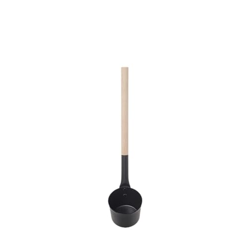 PawwJoy Saunakelle aus Aluminium, 400 ml, mit Holzgriff, für Dampfbad, Badezimmer, Badewanne PawwJoy Saunakelle aus Aluminium, 400 ml, mit Holzgriff, für Dampfbad, Badezimmer, Badewanne von PawwJoy
