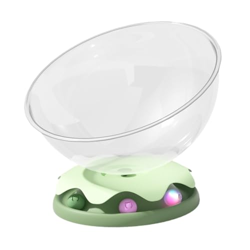 PawwJoy Space Capsule Katzenbett, transparent, tragbar, rund, Haustier-Schlafnest für den Innenbereich, mit Glocke, Spielzeug, Durchmesser 42 cm PawwJoy Space Capsule Katzenbett, transparent, tragbar, rund, Haustier-Schlafnest für den Innenbereich, mit Glocke, Spielzeug, Durchmesser 42 cm von PawwJoy