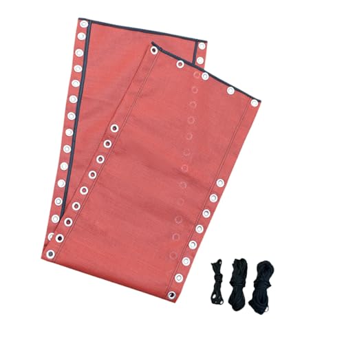 PawwJoy Stuhl-Ersatztuch mit Ersatzschnur, einfache Installation, Reparatur-Set für Sonnenliegen, Liegestühle, Klappstühle, Rot, 42 x 150 cm PawwJoy Stuhl-Ersatztuch mit Ersatzschnur, einfache Installation, Reparatur-Set für Sonnenliegen, Liegestühle, Klappstühle, Rot, 42 x 150 cm von PawwJoy