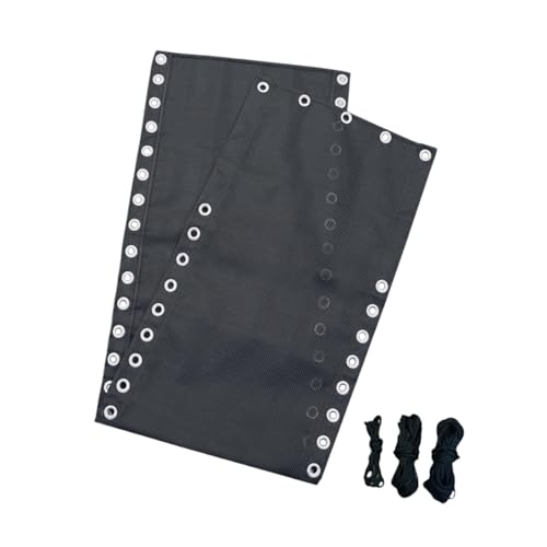PawwJoy Stuhl-Ersatztuch mit Ersatzschnur, einfache Installation, Reparatur-Set für Sonnenliegen, Liegestühle, Klappstühle, Schwarz, 42 x 150 cm PawwJoy Stuhl-Ersatztuch mit Ersatzschnur, einfache Installation, Reparatur-Set für Sonnenliegen, Liegestühle, Klappstühle, Schwarz, 42 x 150 cm von PawwJoy
