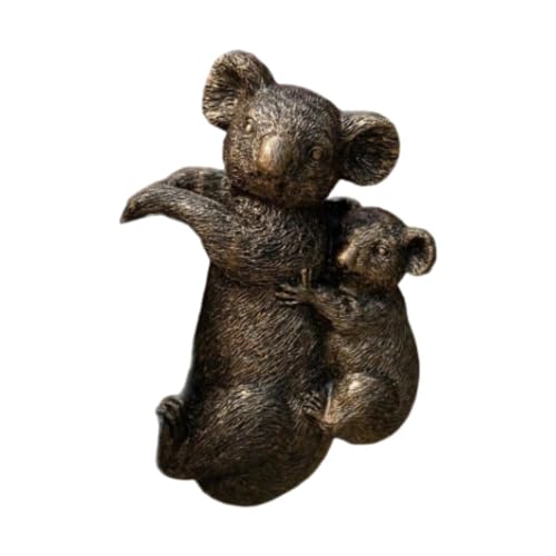 PawwJoy Tier-Gartenstatue zum Aufhängen, Ornament, Kunstharz, Blumentopf-Dekoration für Terrarium, Innenhof, Terrasse, 8,2 x 11 x 5,5 cm, Koala PawwJoy Tier-Gartenstatue zum Aufhängen, Ornament, Kunstharz, Blumentopf-Dekoration für Terrarium, Innenhof, Terrasse, 8,2 x 11 x 5,5 cm, Koala von PawwJoy