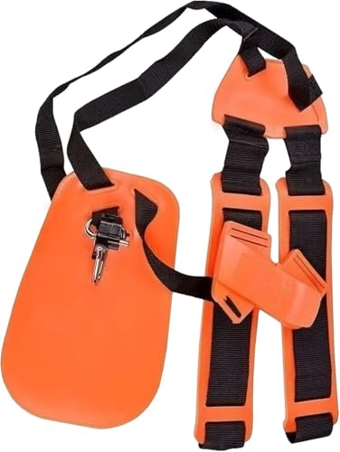 PawwJoy Weed Eater Schultergurt Harness für Stihl FS40 FS55 FS56 FS80 FS85 FS90 FS90R FS100RX FS110 FS120 FS130 FS200 FS240 FS250 KM55 KM56 KM90 KM130 Trimmer-Geschirr 41 19 710 9001 (Orange) von PawwJoy