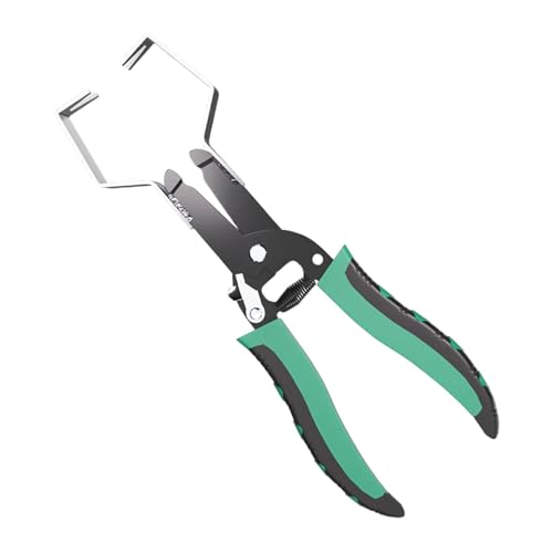 Pekannuss-Walnuss-Zange, Öffner, Kastanien-Clip, Nussknacker-Werkzeug mit federbelastetem Design, Manganstahl-Konstruktion, 23 cm Länge von PawwJoy