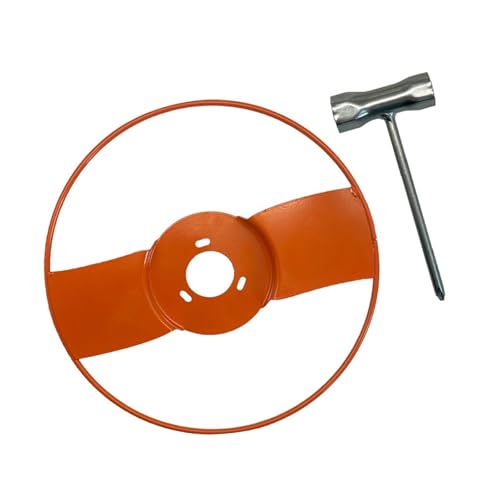 Rasenmäher-Schutzplatte, Gartengerät, multifunktional, für den Außenbereich, keine Beschädigung der Sämling-Schutzplatte, L (38,5 cm), klein von PawwJoy