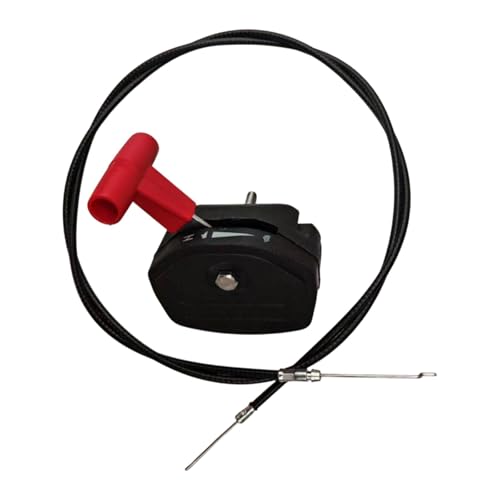 Rasenmäherhebelgriff Steuerschalter Griff Zubehör Reparatur Ersatz Gasschalter für Hof, Gartenmaschine, Terrasse, mit Kabel Rasenmäherhebelgriff Steuerschalter Griff Zubehör Reparatur Ersatz Gasschalter für Hof, Gartenmaschine, Terrasse, mit Kabel von PawwJoy