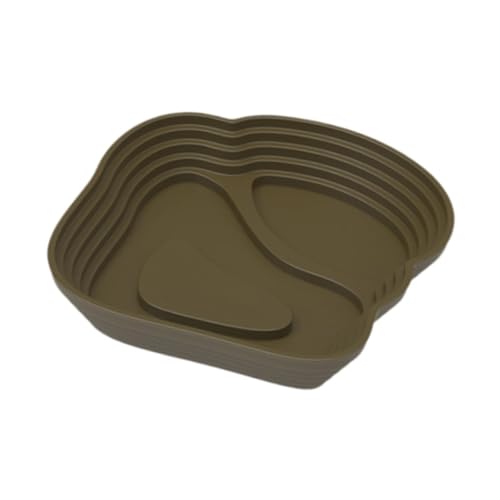 Reptilien-Wassernapf, groß, grün, Reptilien-Futternapf, Schildkröte, Badepool mit Rampe für Frösche, Schildkröten, Bartagamen, Einsiedlerkrebse, grün, klein Reptilien-Wassernapf, groß, grün, Reptilien-Futternapf, Schildkröte, Badepool mit Rampe für Frösche, Schildkröten, Bartagamen, Einsiedlerkrebse, grün, klein von PawwJoy