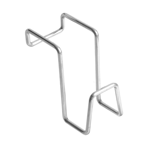 Schwammhalter für Küchenspüle, bewegliches Hängeregal aus Metall, rostfrei, Organisation für Waschbecken, 7,9 x 7,1 cm von PawwJoy