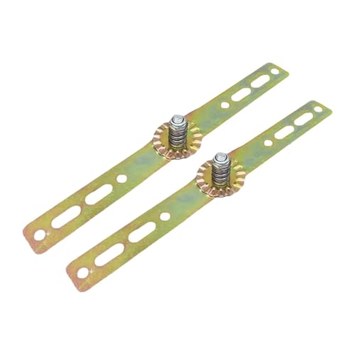 Sofa-Scharniere, strapazierfähig, verstellbar, Klappbefestigung, Möbelverbinder für Schrank, Büro, Bett, 26 x 2,7 x 3,3 cm, 2 Stück Sofa-Scharniere, strapazierfähig, verstellbar, Klappbefestigung, Möbelverbinder für Schrank, Büro, Bett, 26 x 2,7 x 3,3 cm, 2 Stück von PawwJoy