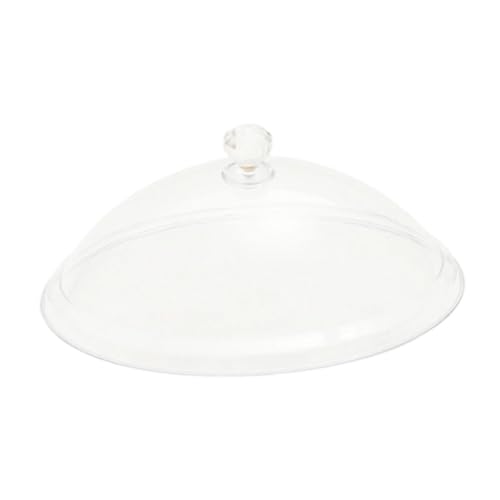 Transparente Abdeckung für Servierschale, transparent, leicht, mit Griff, staubdicht, für Geburtstag, Esstisch, Innenbereich, 26,3 x 19,3 x 11,3 cm Transparente Abdeckung für Servierschale, transparent, leicht, mit Griff, staubdicht, für Geburtstag, Esstisch, Innenbereich, 26,3 x 19,3 x 11,3 cm von PawwJoy