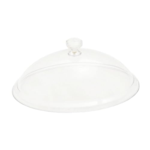 Transparente Abdeckung für Servierschale, transparent, leicht, mit Griff, staubdicht, für Geburtstag, Esstisch, Innenbereich, 31,5 x 22,8 x 13,5 cm Transparente Abdeckung für Servierschale, transparent, leicht, mit Griff, staubdicht, für Geburtstag, Esstisch, Innenbereich, 31,5 x 22,8 x 13,5 cm von PawwJoy