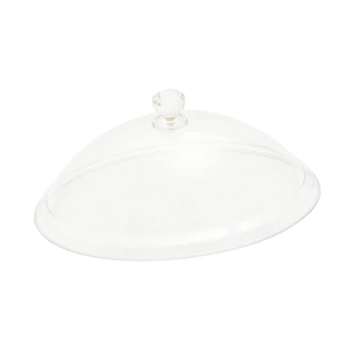 Transparente Lebensmittelabdeckung mit Griff, Displayschutz, staubdicht, Servierschale, Abdeckung für drinnen und draußen, Esstisch, 26,3 x 19,3 x 11,3 cm Transparente Lebensmittelabdeckung mit Griff, Displayschutz, staubdicht, Servierschale, Abdeckung für drinnen und draußen, Esstisch, 26,3 x 19,3 x 11,3 cm von PawwJoy
