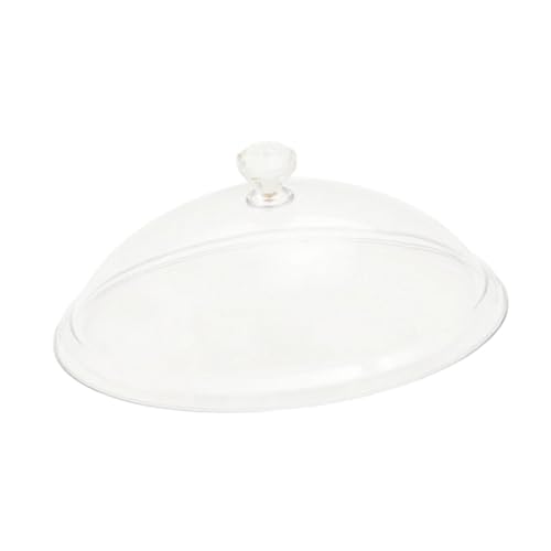 Transparente Lebensmittelabdeckung mit Griff, Displayschutz, staubdicht, Servierschale, Abdeckung für drinnen und draußen, Esstisch, 31,5 x 22,8 x 13,5 cm Transparente Lebensmittelabdeckung mit Griff, Displayschutz, staubdicht, Servierschale, Abdeckung für drinnen und draußen, Esstisch, 31,5 x 22,8 x 13,5 cm von PawwJoy
