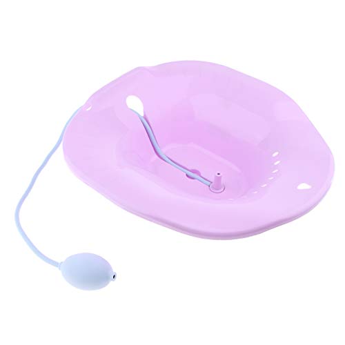 Über der Toilette Hüftbecken für die postpartale Pflege Patienten Badezimmer Badewanne mit Spülvorrichtung, 39 x 36 x 10 cm, Lila Über der Toilette Hüftbecken für die postpartale Pflege Patienten Badezimmer Badewanne mit Spülvorrichtung, 39 x 36 x 10 cm, Lila von PawwJoy