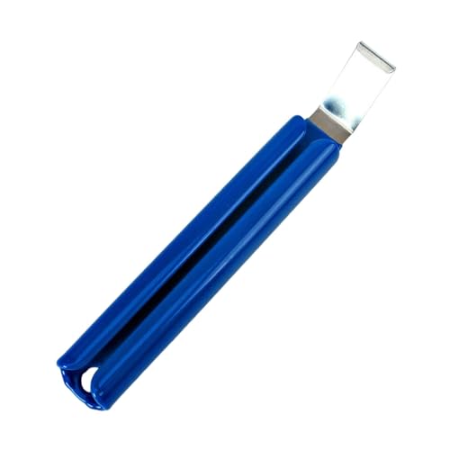 Vinyl-Verkleidungs-Installationswerkzeug für nahtlose Einrichtung, blauer warmgewalzter Stahlverkleidungshaken mit rutschfestem Griff (18 cm) von PawwJoy