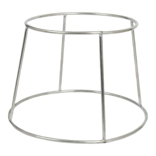 Wok-Ständer, Hot Topflappen, Ersatz-Dampfgestell für Camping, Küchentisch, Edelstahl-Topfständer mit stabiler Basis, hitzebeständiger Kochgeschirr-Organizer, 20 x 29 x 20 cm Wok-Ständer, Hot Topflappen, Ersatz-Dampfgestell für Camping, Küchentisch, Edelstahl-Topfständer mit stabiler Basis, hitzebeständiger Kochgeschirr-Organizer, 20 x 29 x 20 cm von PawwJoy