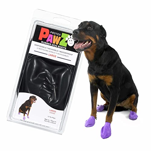 PAWZ PAWB-L Hundestiefel, schwarz, L (1er Pack) PAWZ PAWB-L Hundestiefel, schwarz, L (1er Pack) von PAWZ