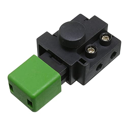 Paxanpax 522720901 PLG072 kompatibel für Flymo-Rasenmäher, EIN-/Ausschalter, Grün von Paxanpax