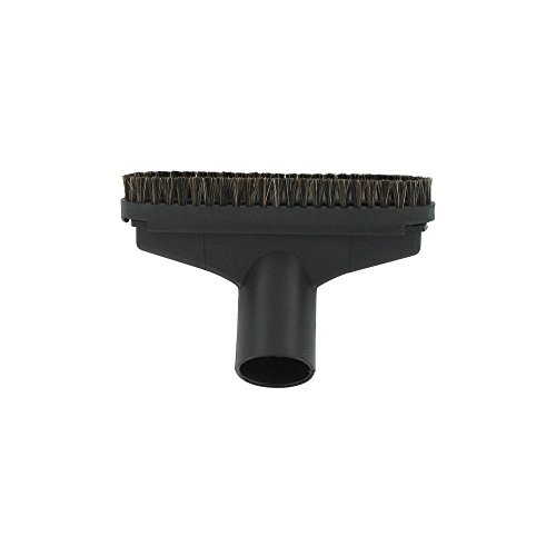Paxanpax 69-UN-02 schwarz Universal 32mm Kunststoff Allzweckbürste mit abnehmbarem Rosshaarbürstenleiste von Paxanpax