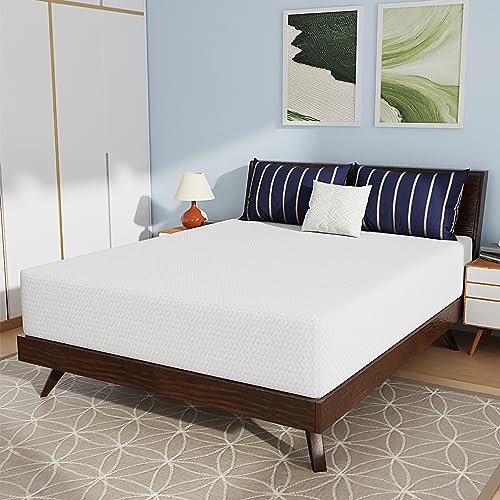 12 Inch Bamboo Charcoal Cooling Gel Memory Foam Mattress in a Box/MediumFirm Mattress/Fiberglass Free/Pressure Relief & Temperature Regulation/CertiPURUS Certified,White Queen 12 Inch Bamboo Charcoal Cooling Gel Memory Foam Mattress in a Box/MediumFirm Mattress/Fiberglass Free/Pressure Relief & Temperature Regulation/CertiPURUS Certified,White Queen von PayLessHere