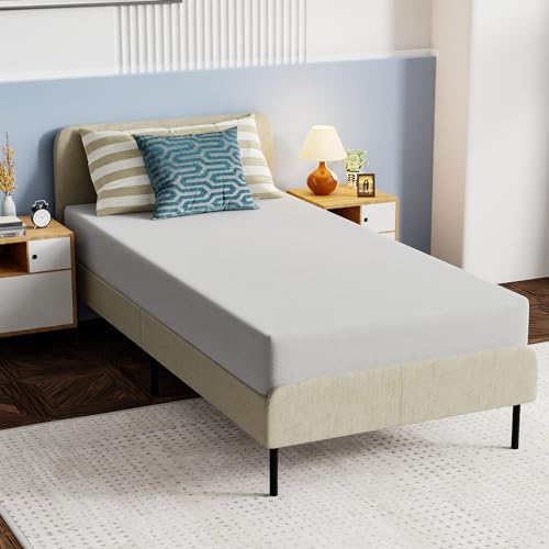 PayLessHere 20,3 cm Twin XL Gel-Memory-Schaum-Matratze, glasfaserfrei, CertiPUR-US-zertifiziert, Bett-in-a-Box, kühler Schlaf und bequeme Unterstützung von PayLessHere
