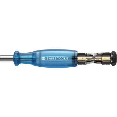 Magazin-Bithalter blau 8-teilig Schlitz,PH,TX von Pb Swiss Tools