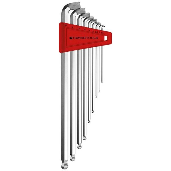 PB Swiss Tools - Winkelschraubendreher-Satz 9-teilig 1,5-10mm 100° von Pb Swiss Tools