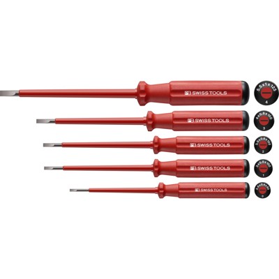 Schraubendreher-Satz VDE 5-teilig Schlitz Classic Schraubendreher-Satz VDE 5-teilig Schlitz Classic von Pb Swiss Tools
