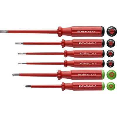 Schraubendreher-Satz VDE 6-teilig SL/PZ Classic von Pb Swiss Tools