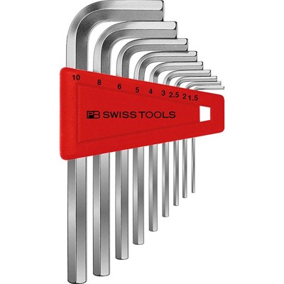Winkelschraubendreher-Satz 9-teilig 1,5-10mm von Pb Swiss Tools