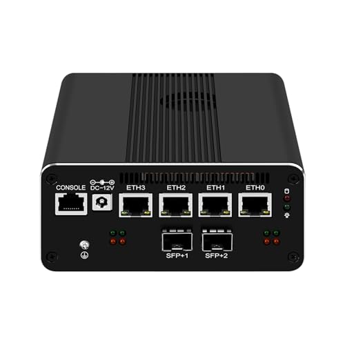 PcZinophyte 13th Gen Firewall Mini PC i7 1355U 2 * 10G SFP+ Optisch 4X i226-V 2.5G Soft Router 2*DDR5 2*SATA 4 * 4K Proxmox Host PcZinophyte 13th Gen Firewall Mini PC i7 1355U 2 * 10G SFP+ Optisch 4X i226-V 2.5G Soft Router 2*DDR5 2*SATA 4 * 4K Proxmox Host von PcZinophyte