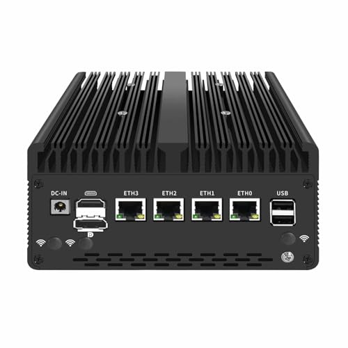 PcZinophyte 13th Gen Solid Firewall PC Core i5-13420H No SFP 4x2.5G Nics 2*DDR5 5G SIM Industrie Mini PC Computer Server PcZinophyte 13th Gen Solid Firewall PC Core i5-13420H No SFP 4x2.5G Nics 2*DDR5 5G SIM Industrie Mini PC Computer Server von PcZinophyte