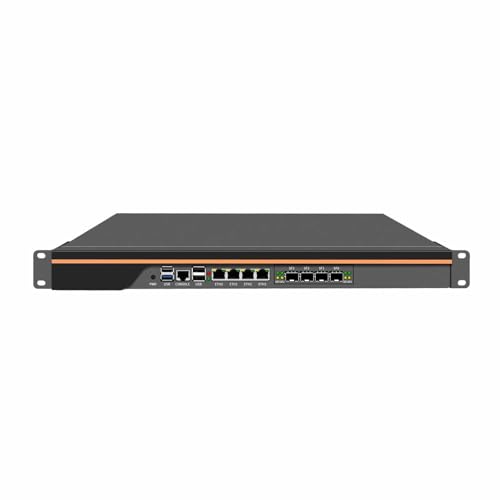 PcZinophyte 1U Rack-Mount Firewall Home Server Mini-PC Alder Lake N100 2x10G SFP 4*i226-V 2,5G LANs Netzwerksicherheitshost PcZinophyte 1U Rack-Mount Firewall Home Server Mini-PC Alder Lake N100 2x10G SFP 4*i226-V 2,5G LANs Netzwerksicherheitshost von PcZinophyte